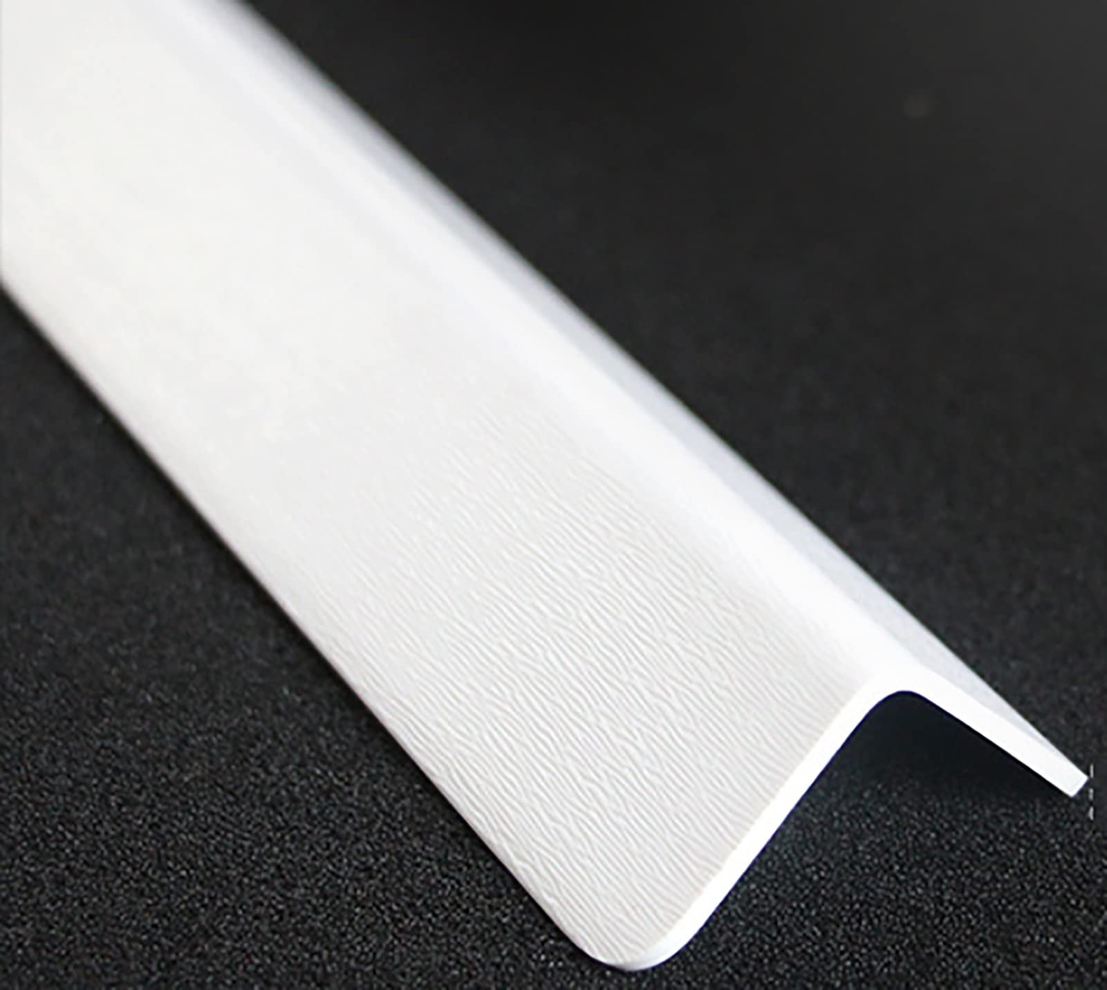 Protections de Bord et d'angle Bouclier d'angle de Protection des Bords, Protections d'angle en Vinyle Durable, Facile à Installer, protège Les Bords des Murs Contre Les éclats de Peinture, Les déchi