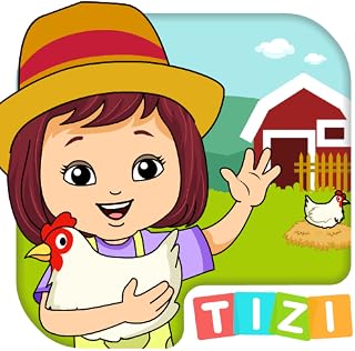 Jogos de fazenda para crianças grátis - Meu mundo de vida na fazenda da cidade Tizi