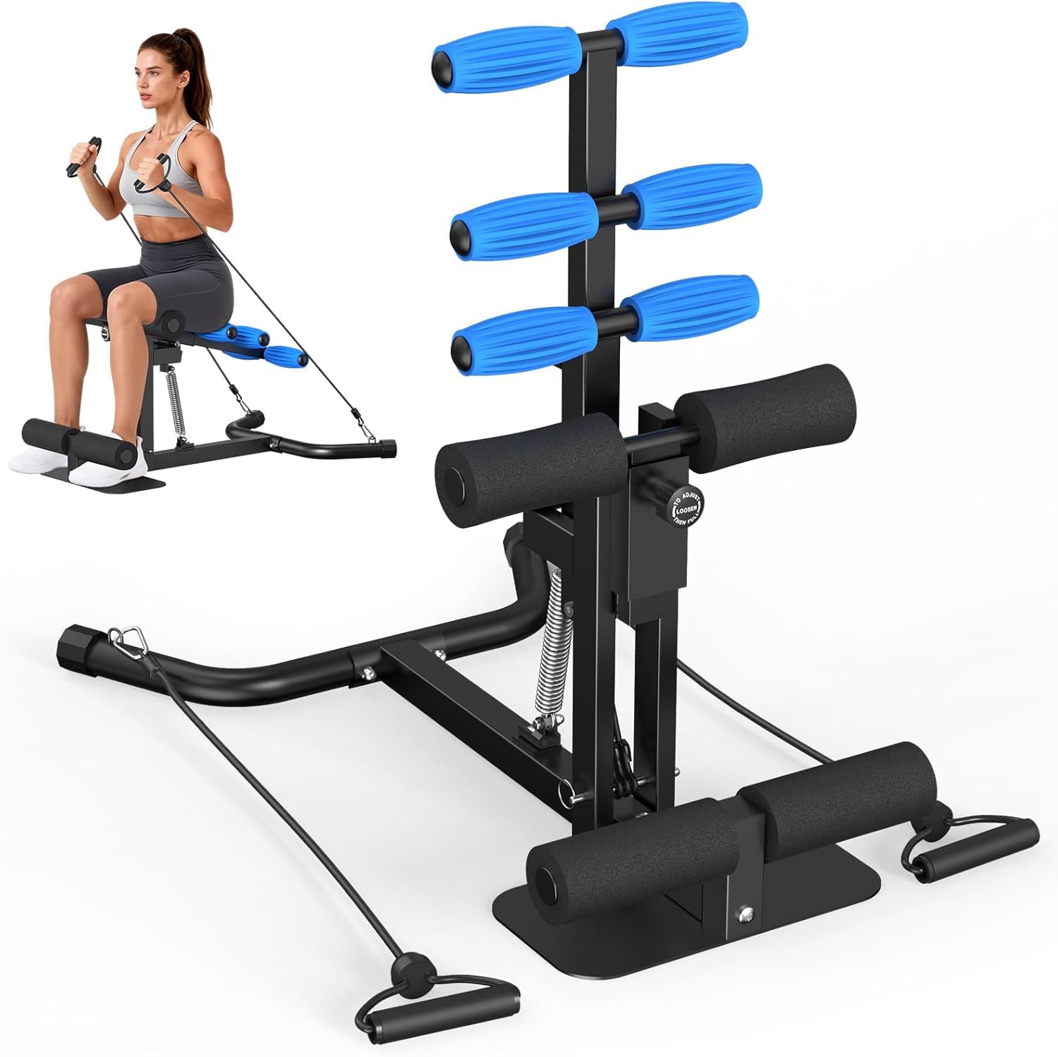 RELIFE REBUILD YOUR LIFE Macchina Per Squat Domestica Per Allenamento Di Glutei E Gambe Modellamento Muscolare E Allenamento Della Forza Attrezzatura Per Fitness