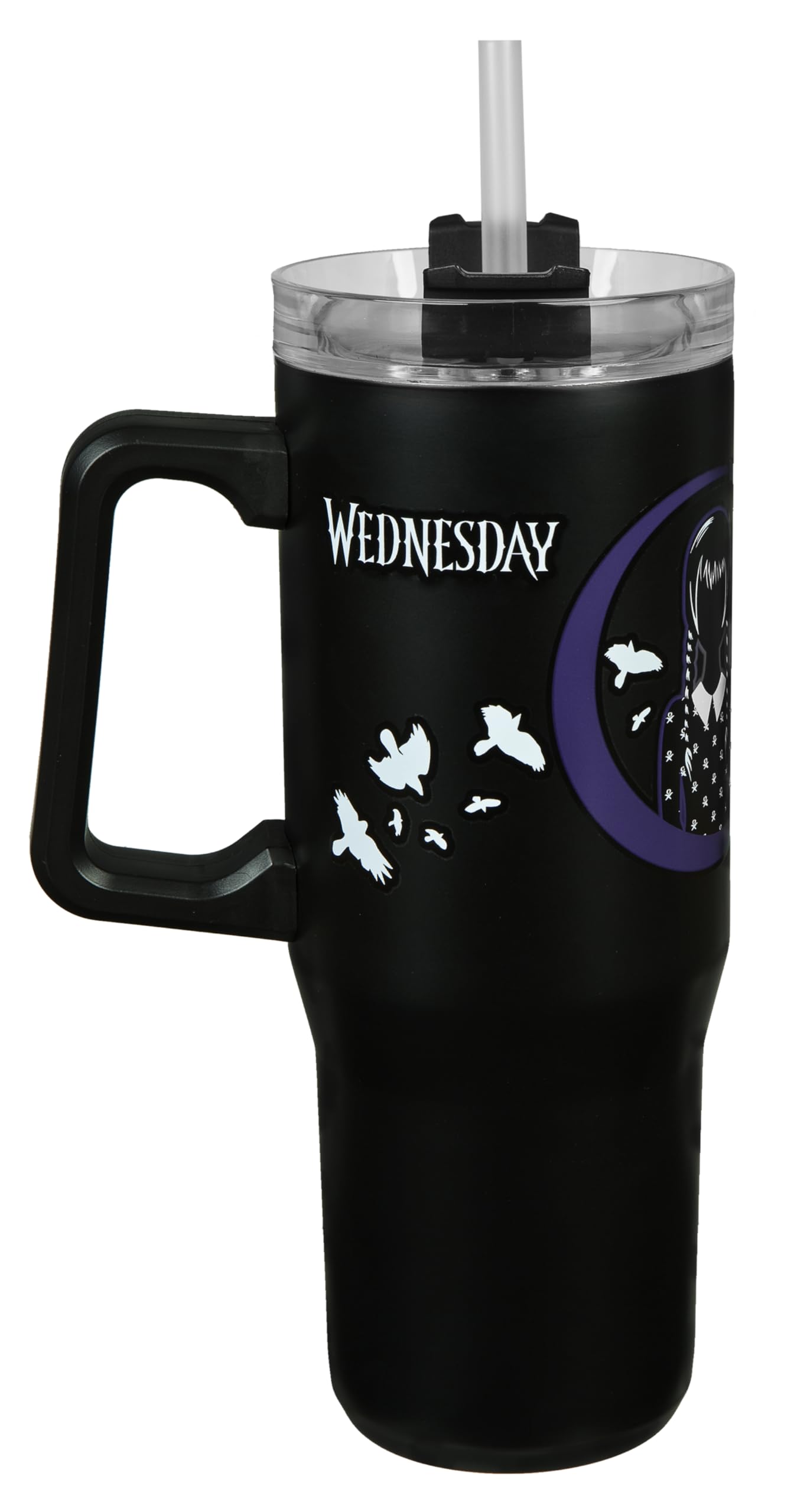 Tazza Magica Wednesday Addams 312 Ml, Cambia Colore Con Il Calore, Gadget Ufficiale Per Fan - 3