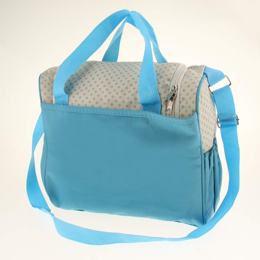 Bnf® Mummy Multifunctional Baby Diaper Changing Maternity Handbag Sky Blue Baby | Diapering | Diaper Bags-image-23