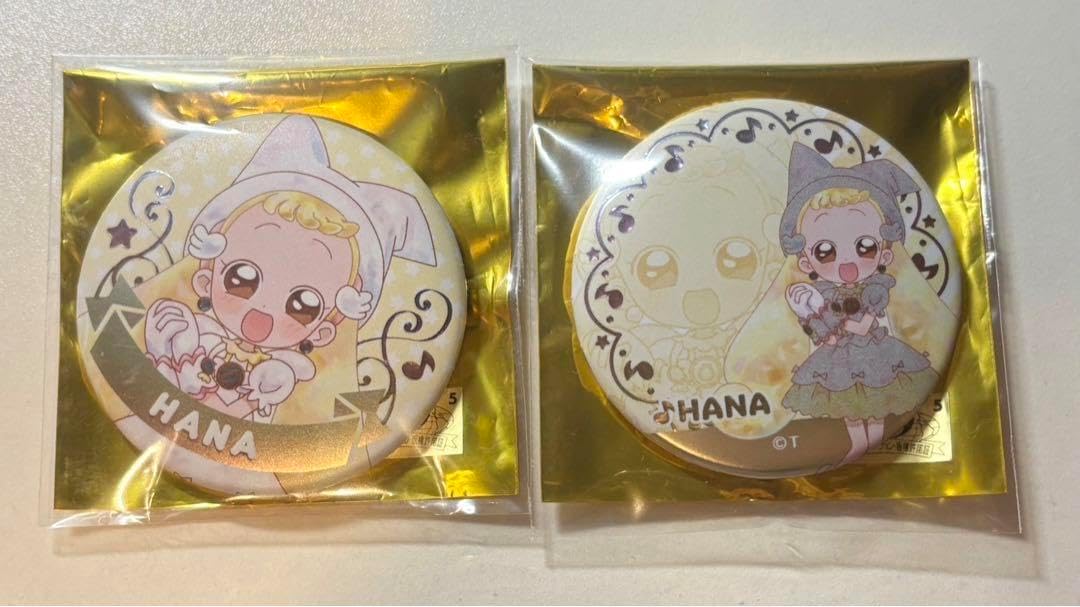おジャ魔女どれみ おジャ魔女認定試験 バッジ ハナ両種 セット