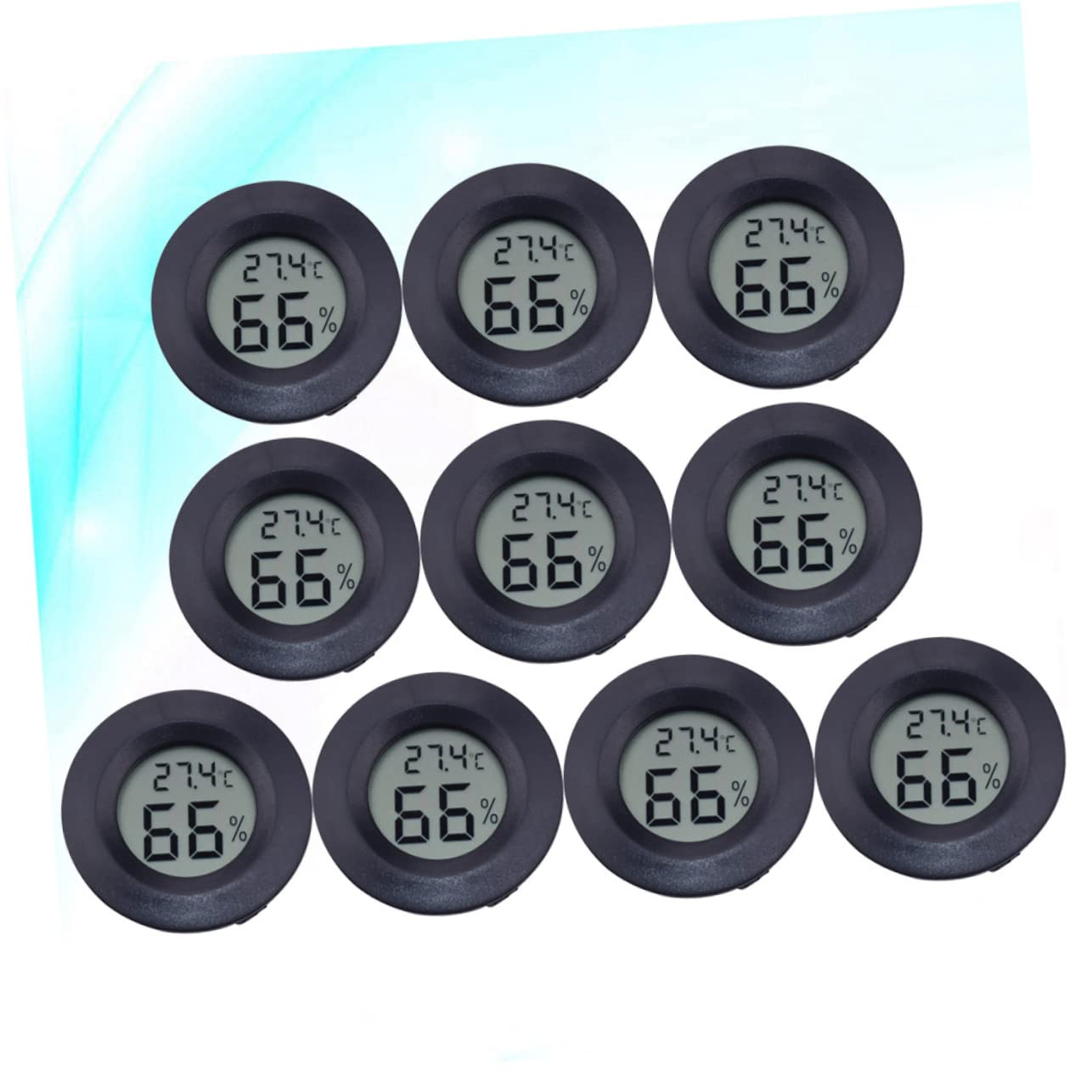 Medidor De Humedad y Temperatura Digital Para Caja De Reptiles Compacto