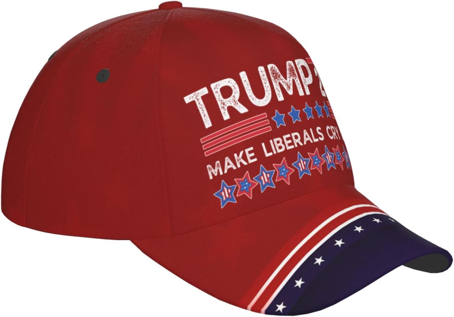 Tr-um-p 2028 Donald Tru-m-p 2028 Vintage Funny Hats Adjustable Baseball Cap for Men Women Black - Image 3