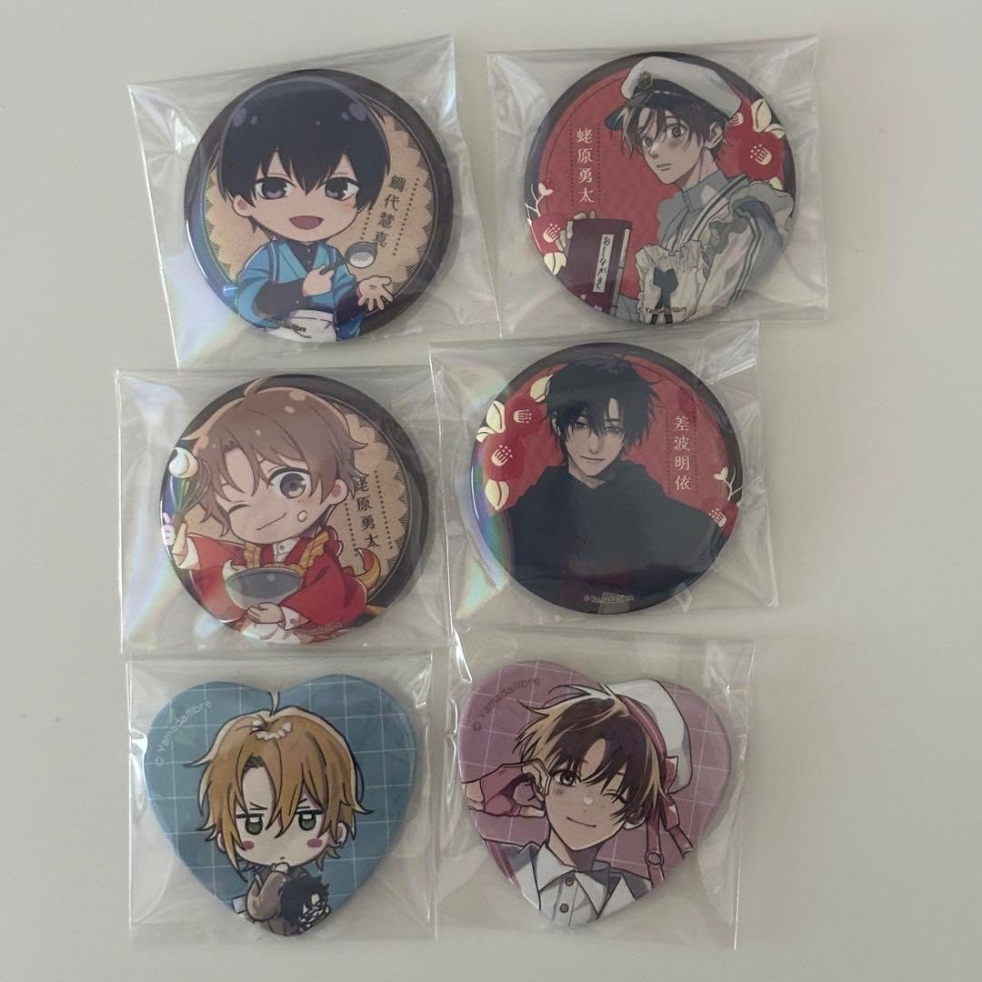 鯛代くん、君ってやつは。 アニメイトカフェ 鯛代 缶バッジ セット 鯛代くん、君ってやつは。セット 鯛代くん、君ってやつ