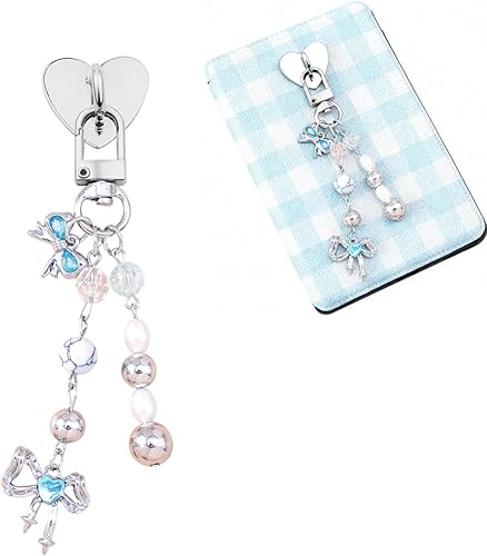 Miniatura 10 de Colgantes Kindle para lector electrónico, accesorios de cadenas compatibles con Kindle, lector electrónico, regalo de teléfono para lectores de