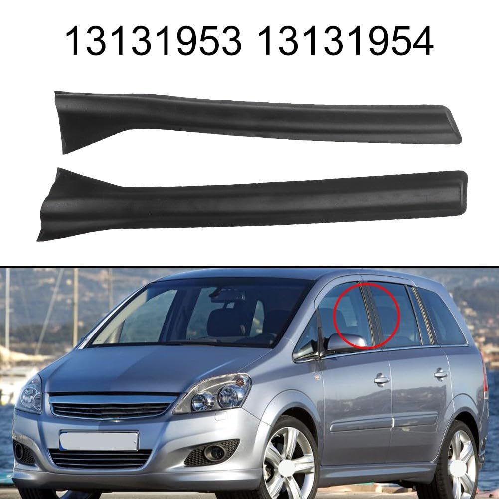 Kit de sello de puerta de pilar de goma+ABS B para Opel Zafira B 2005-2015 y para Opel Zafira B 2005-2015 cubierta del pilar central