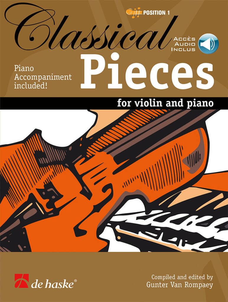 Violon et Accompagnement progressez seul sur les Classical Pieces grâce aux audios en ligne