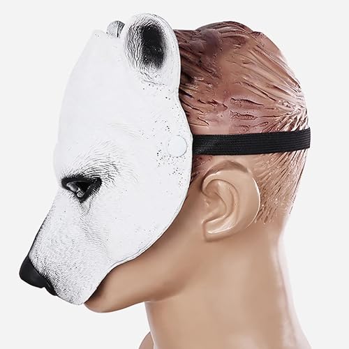 Miniatura 2 de Abaodam Cara de oso realista de animal, oso, carnaval, cosplay, Halloween, fiesta de disfraces