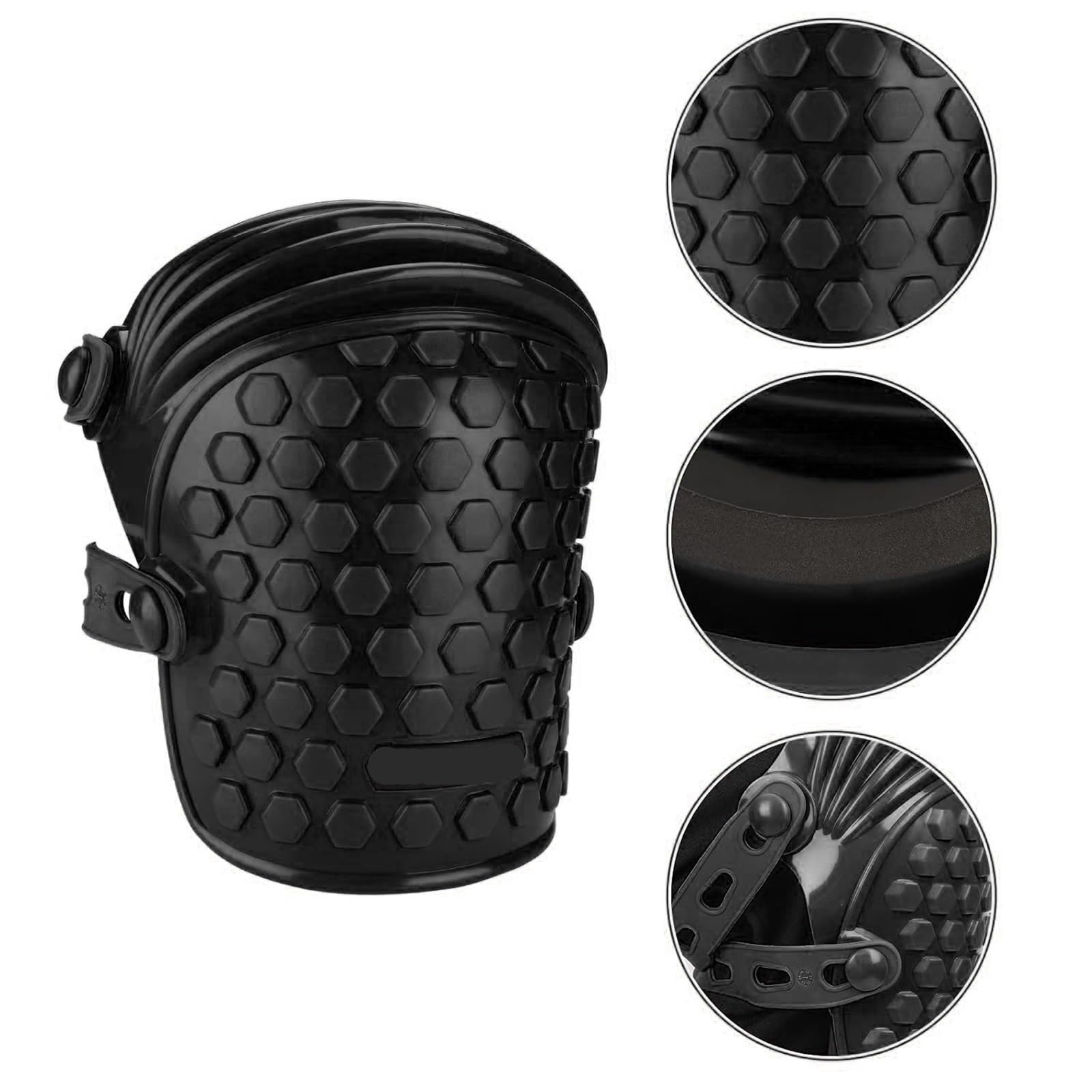 espinilleras para desbrozadora Rodilleras antideslizantes for construcción, colocación de pisos, jardinería, limpieza y garaje con correas ajustables espuma EVA