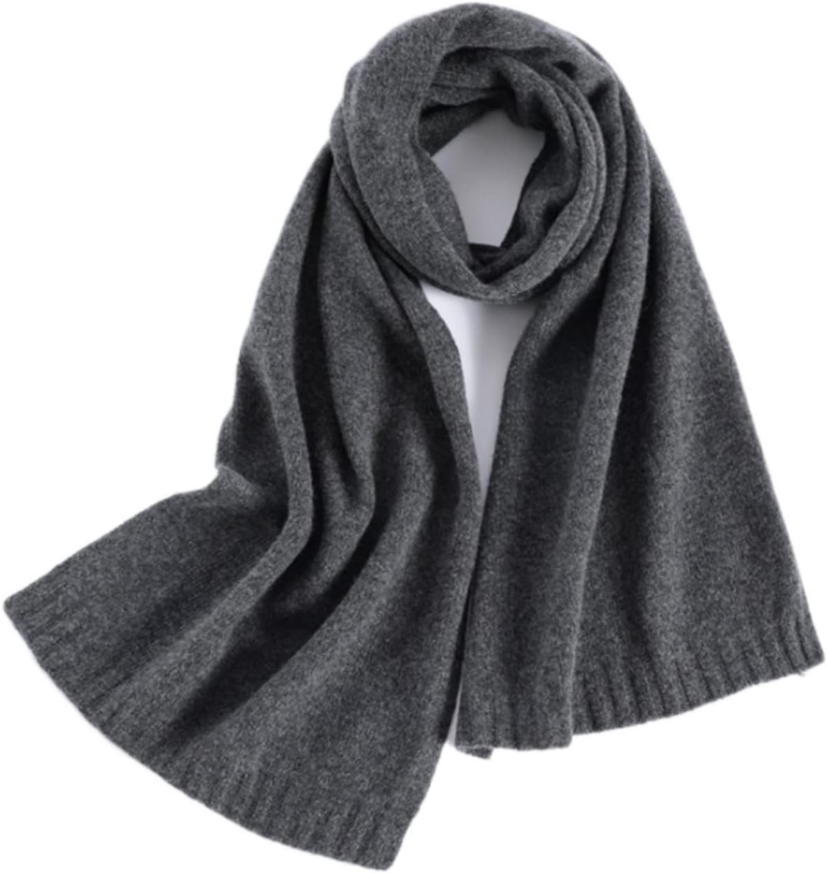 Scarf Shawl Scarves Wraps Winter Scarf Warm Scarves Lady Shawls and Wraps Thick Warm Female (Color : OneColor, Size : 160 * 32cm)