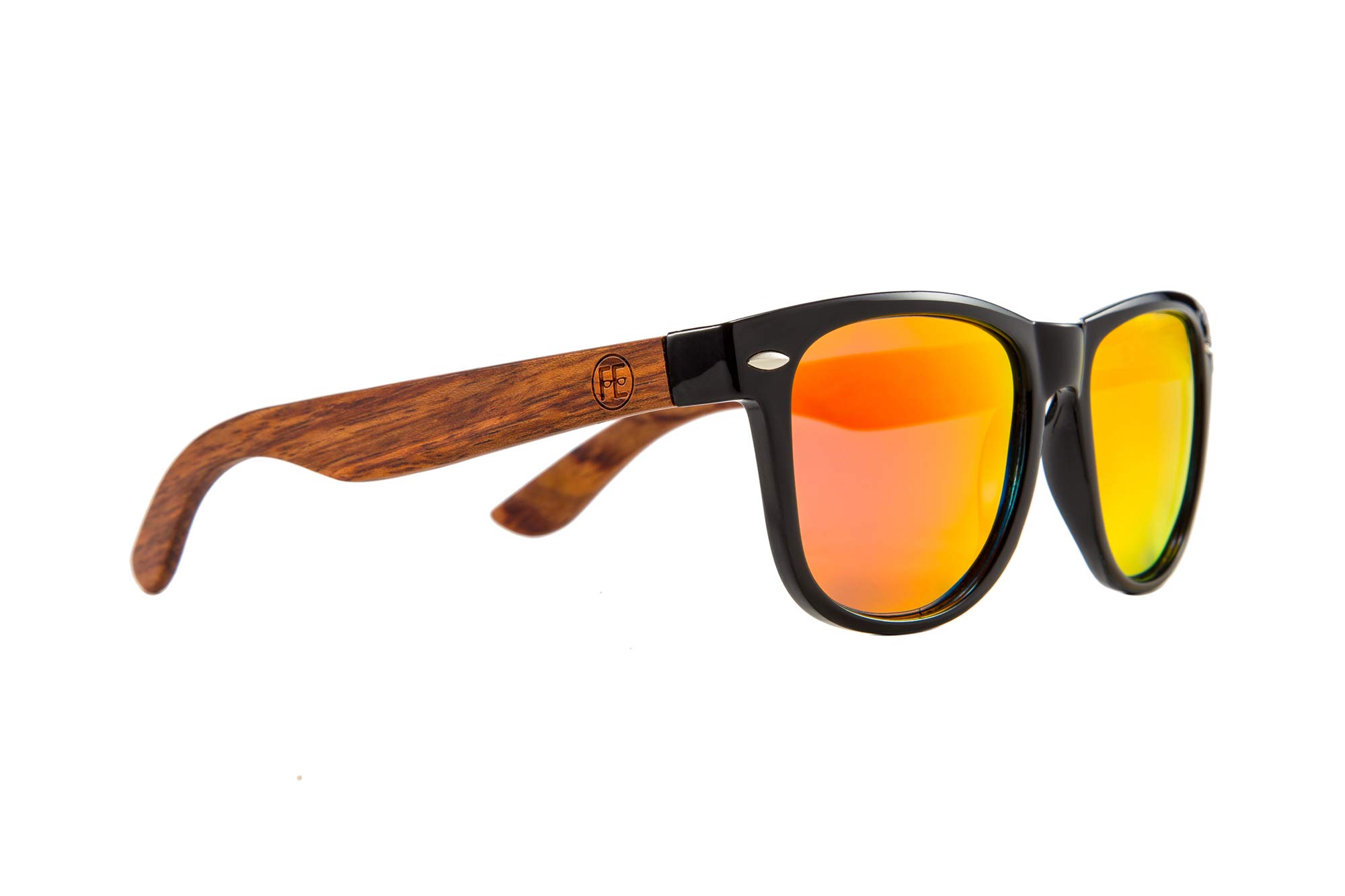 Polarized Wood Sunglasses HD UV400 Driving Fishing Golf Shady Rays Classic - Amber Woods Polarized Sunglasses  main image 3
