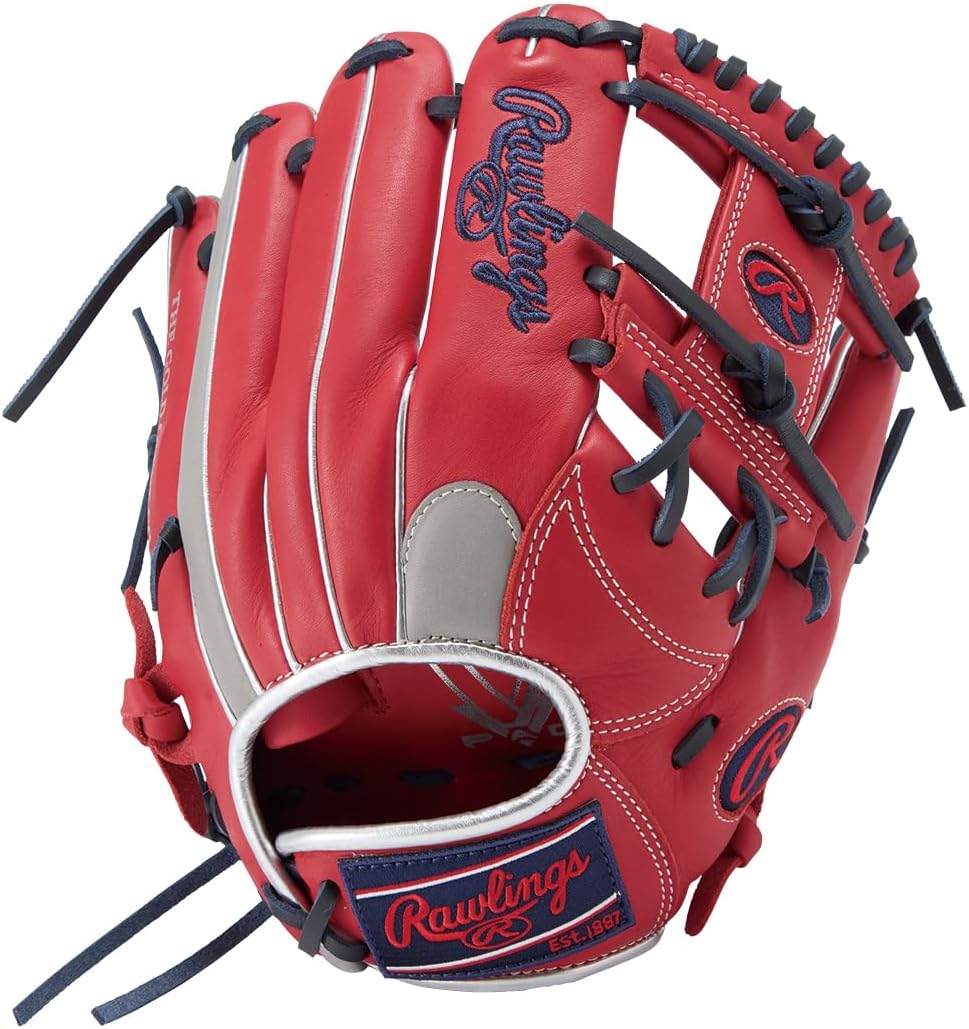 Rawlings GS5HDR34 Baseball Glove Softball Women's Exclusive Women Soft HOH DP Colors GS5HDR34 [for Infielders] *Right Throw (Left Hand) Size 11.5