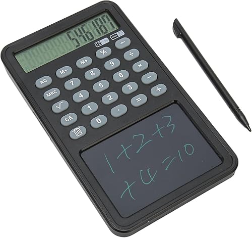 Calculadora científica, calculadora de pantalla LCD, multifuncional, compacta, de 12 dígitos, ligera para oficina, escuela secundaria, para adultos,