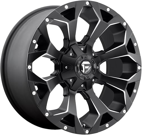 Fuel D546 D54618902645 - Rin de 18 x 9 pulgadas, patrón de pernos de 5 x 4.5/5 pulgadas, Mt-Blk-Mil (mate, negro y fresado), desplazamiento de Negro