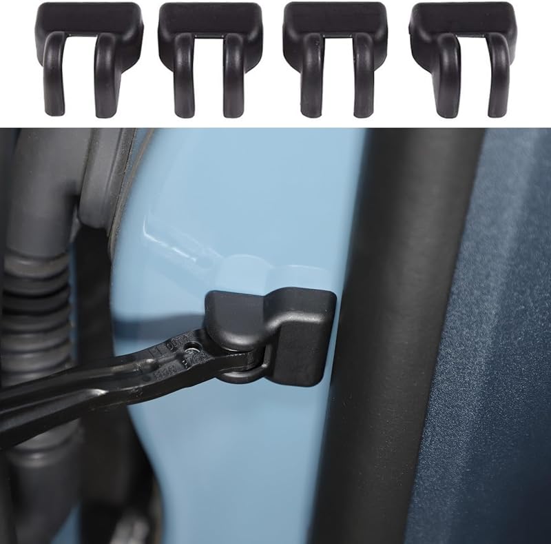 Capa de acabamento para dobradiça de porta TOYCIDFG para Ford Maverick 2022–2025 – Kit com 4 unidades