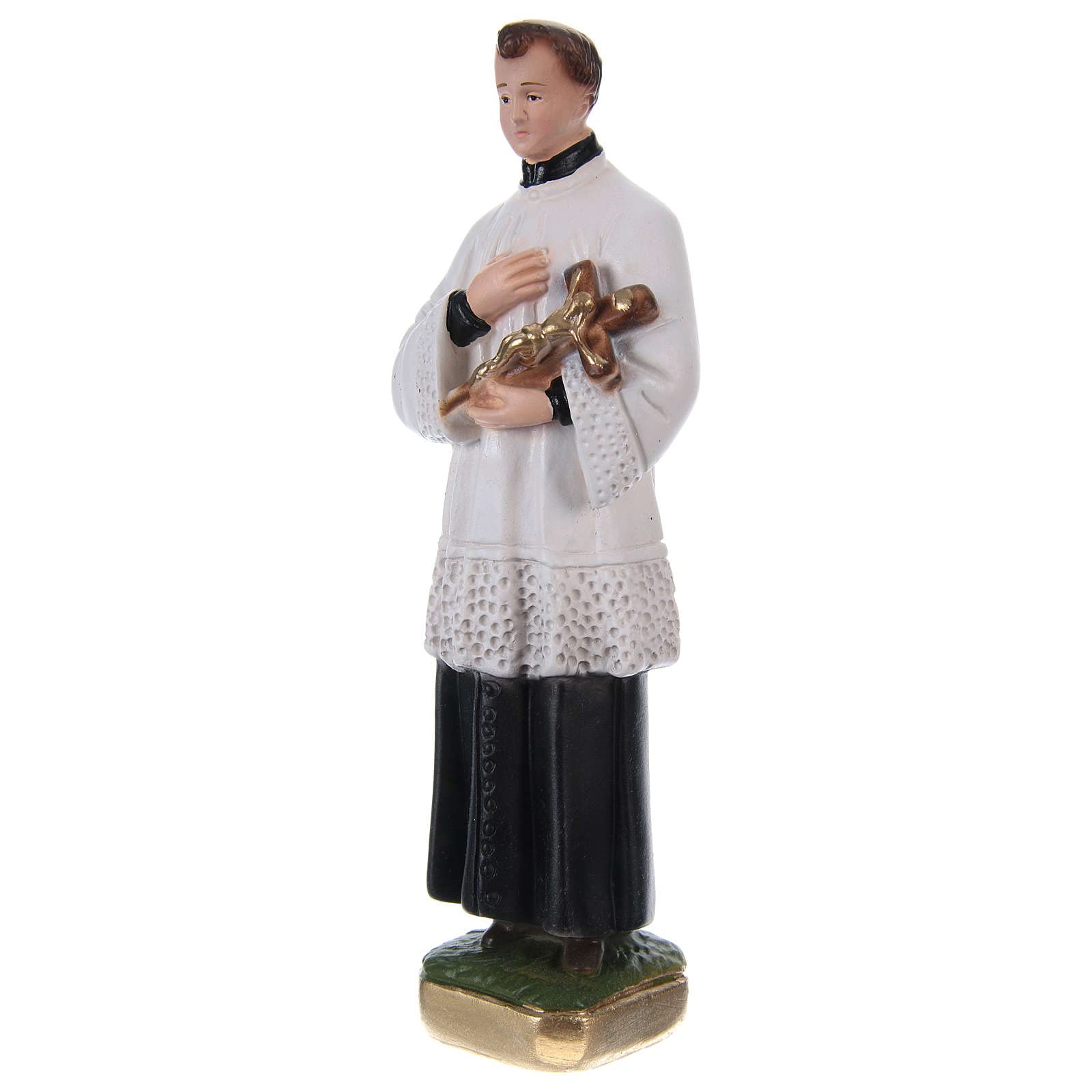 Holyart Statua San Luigi Gonzaga gesso h 20 cm