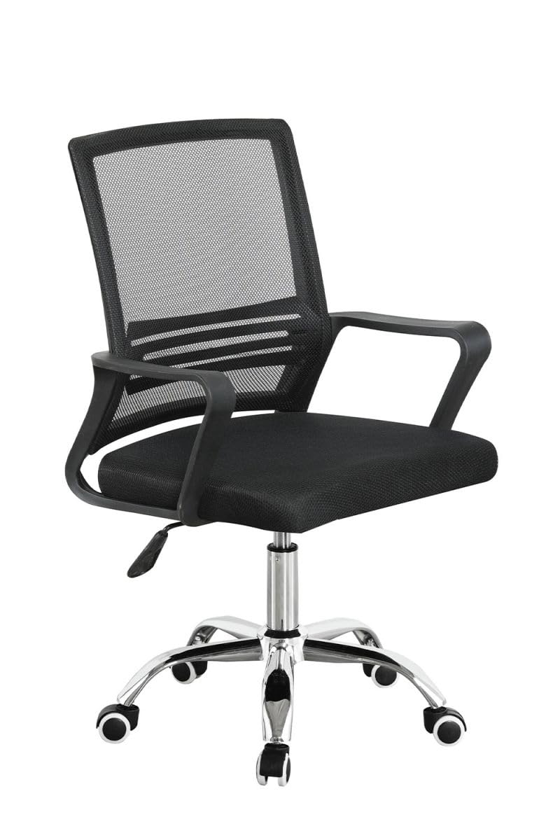 Funzi Silla de Oficina Negra Ergonomía para Escritorio Gaming