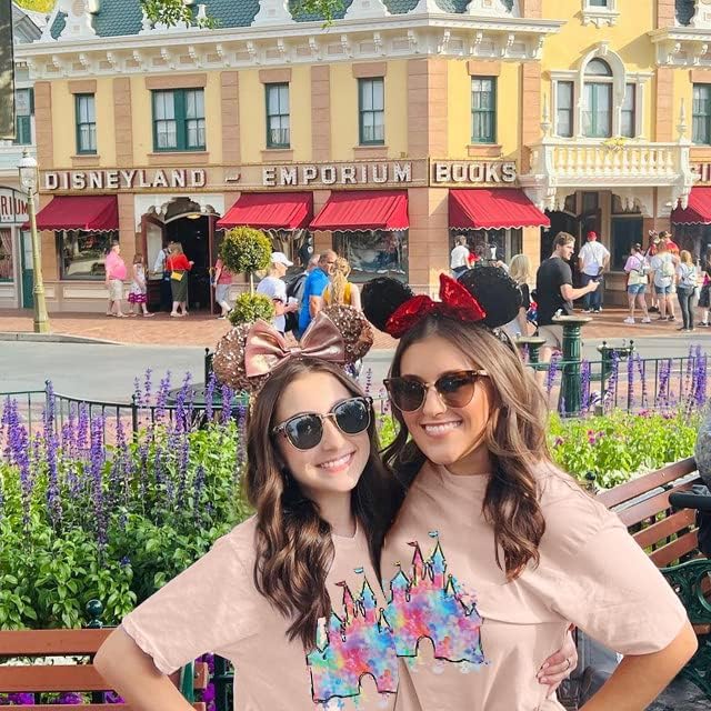 Miniatura 3 de LUKYCILD Magic Castle Shirt Cute Graphic Short Sleeve T-Shirt Casual Holiday Vacation Tops