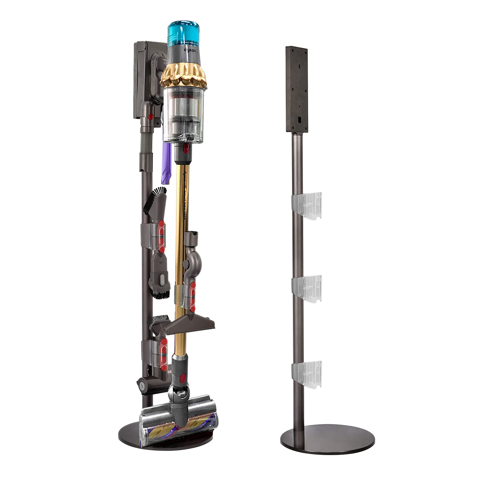 360Tronics Vacuum Stand for Dyson V15 Detect V11 V10 V8 V7 V6, Docking Station Holder for Dyson Cord
