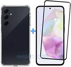 Capa Case Anti Queda Para Samsung Galaxy A35 5g +pelicula 3d