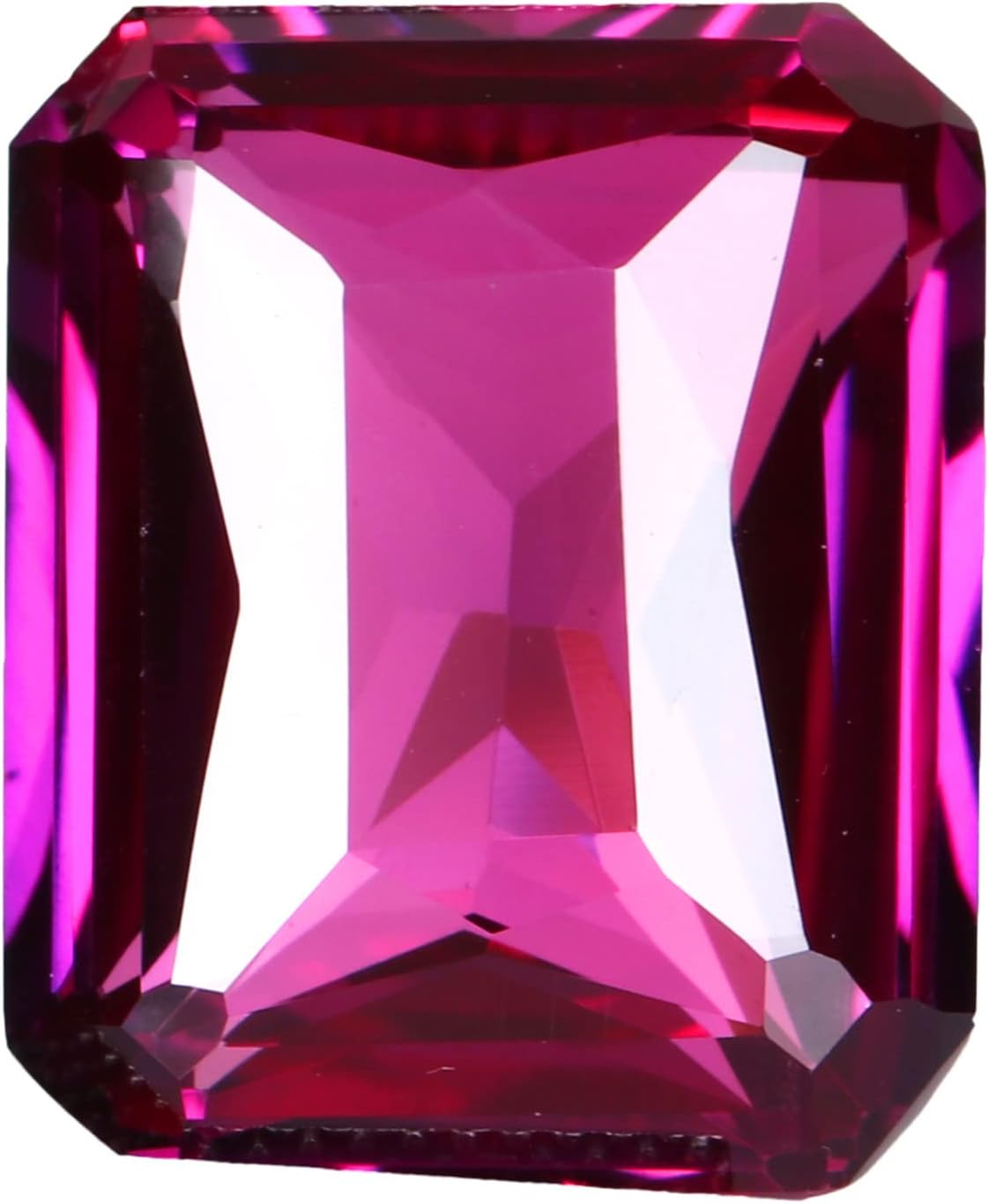 REAL-GEMS - 33. Carat Large Pink Spinel Emerald Faceted Cut Loose Gemstone Gift For Women