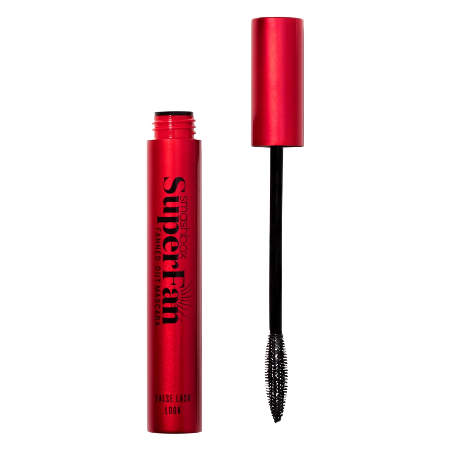 Smashbox Super Fan Lash Lengthening Mascara | Lifting, Long Lasting + Volume, 0.34 Fl Oz, Black Smashbox Super Fan Lash Lengthening Mascara | Lifting, Long Lasting + Volume, 0.34 Fl Oz, Black