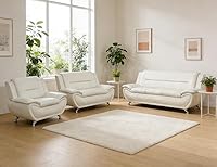 Vista 38 de Sofás de cuero para sala de estar, juego de sofá seccional, juego de 2 piezas de muebles para sala de estar, juego de sofá y sofá biplaza