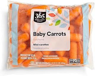 26 Green Smoothie Recipes without Banana That Still Taste Amazing 148 365 by Whole Foods Market, Produce, Baby Carrots - Cut & Peeled, 16 Ounce