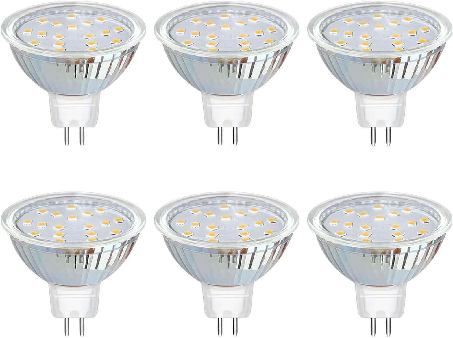 Akynite MR16 GU5.3 3W LED Natural White 4000K, 300LM, AC DC 12V, 120 ...