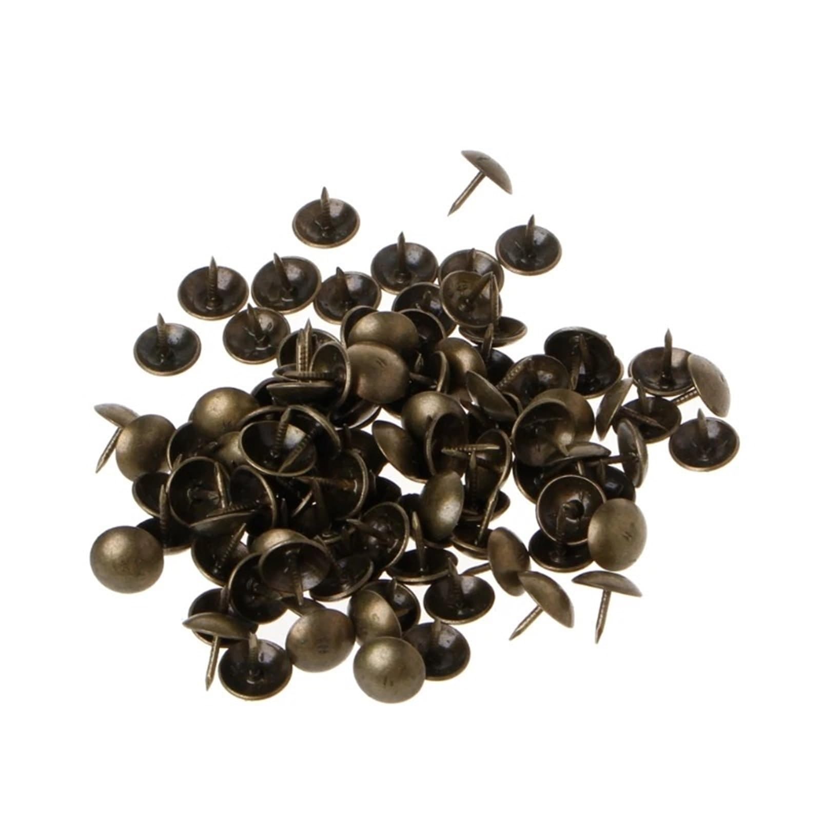 Yangshe One Color 500Pcs Antique Brass Bronze Upholstery Nails For Sofa Decorative Tack Studs