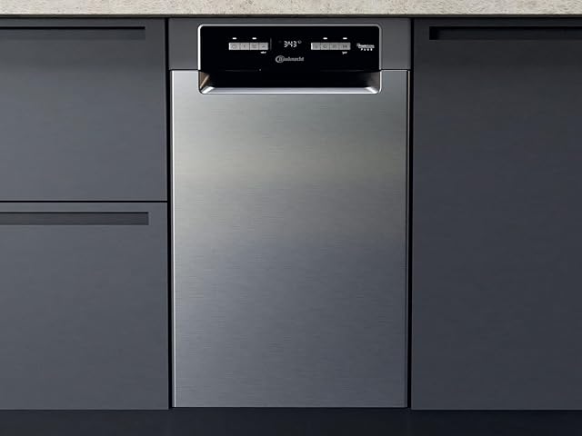Bauknecht BSUO 3O23 PF X zmywarka do zabudowy, szerokość 45 cm, PowerClean/szuflada na sztućce, pełna ochrona przed wodą, program higieniczny, program czujnika, zabezpieczenie przed dziećmi