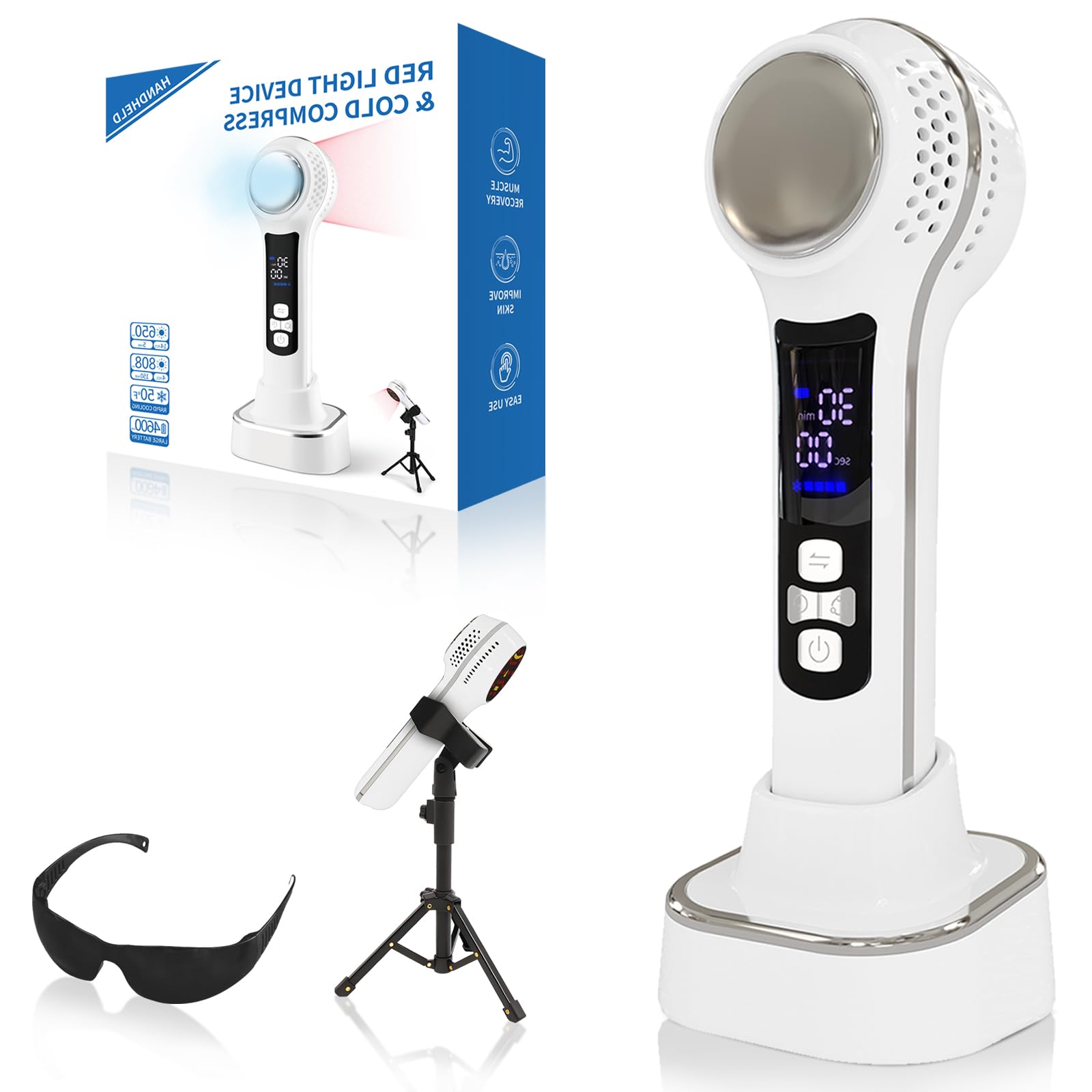 Photo 1 of Giiqeny Red Light Therapy Device with Cold Compress Stand