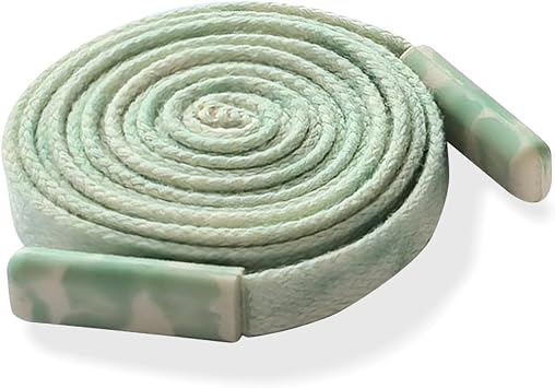 BOROLA 51" Cotton Drawstring Green White Gradient Plastic Cap