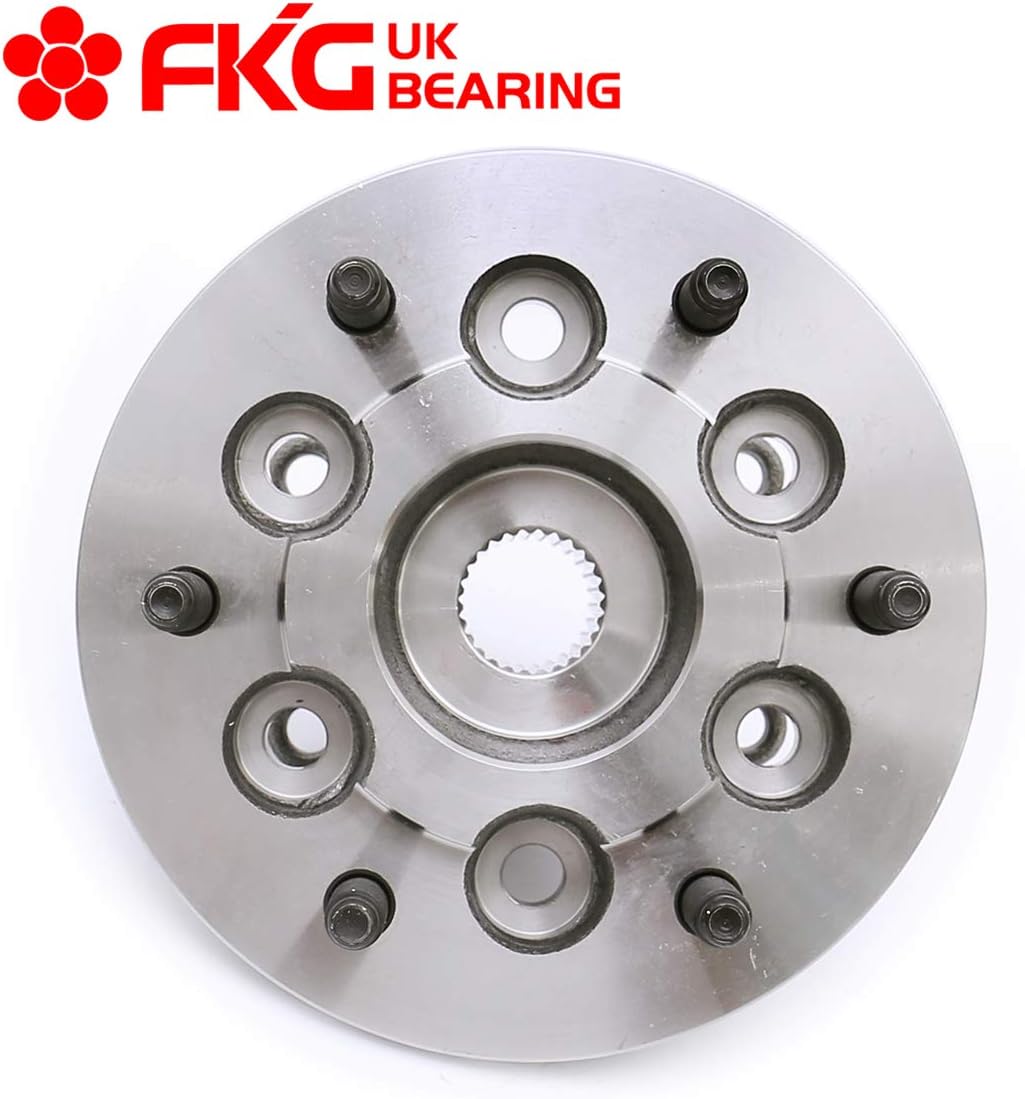 FKG 515121 (4WD Only) Front Wheel Bearing Hub Assembly fit for 2009-2012 Chevy Colorado, 2009-2012 GMC Canyon, 6 Lugs