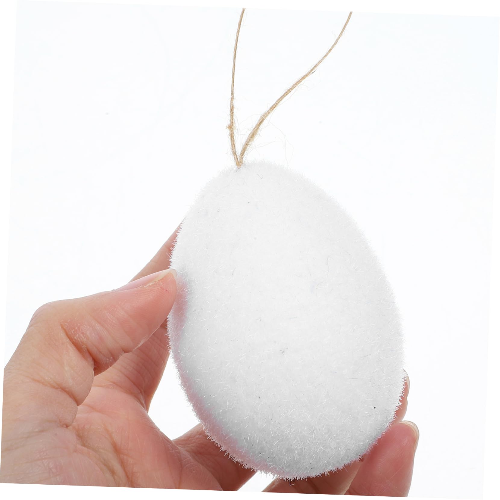 DECHOUS 36stücke Ostereier Dekorationen Für Osterfeiern Hängende Ostereier Flockmaterial Frühlingsdeko Für Festliche Und Kreative Osterdekoration