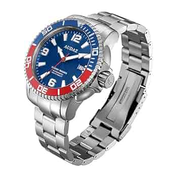 Amazon.com: Compeve Audaz Ocean Raider Blue Sunray Bezel