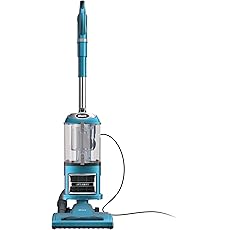Shark Upright Vacuum, Navigator Lift-Away Deluxe with Large Dust Cup Capacity, HEPA Filter, Swivel Steering, Upholstery Tool & Crevice Tool, Blue, NV360