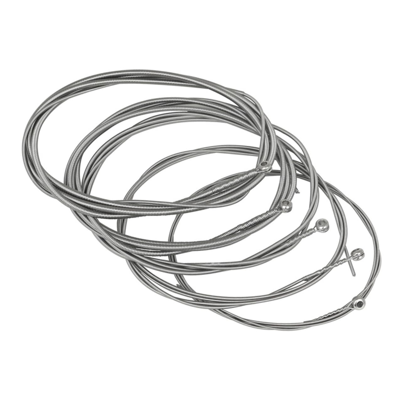 LIFKOME 5pcs String Electric Bass Replacement Strings Kit High Carbon Alloy Durable Design for String Electric Bass Excellent Sound Versatile Use