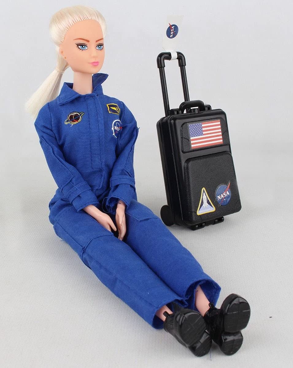 Amazon | Space Adventure NASA 11インチ 宇宙飛行士人形 ブロンド