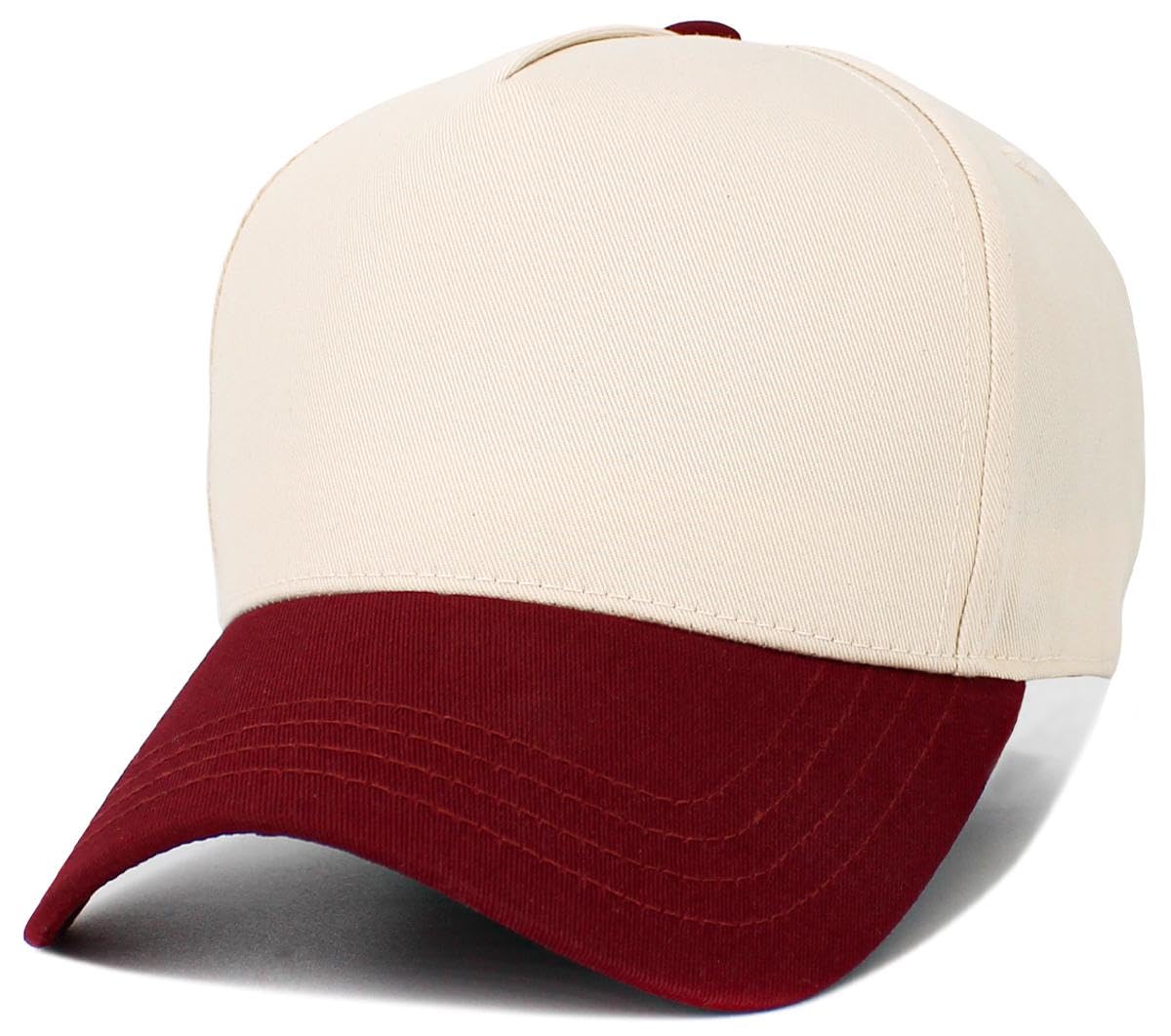 KBETHOS Pro Style 5 Panel Rope Baseball Cap with Adjustable Snapback