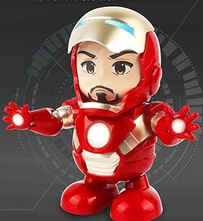 juguete iron man bailando