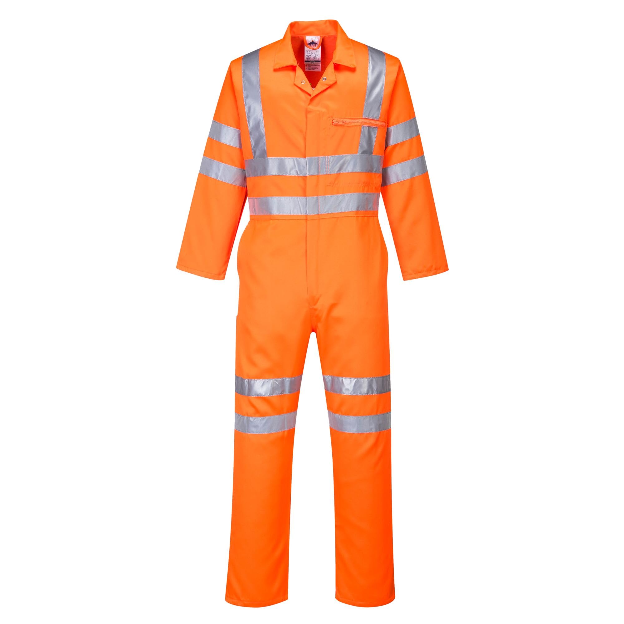 Portwest RIS Hi Vis Polycotton Coverall Orange M 31"