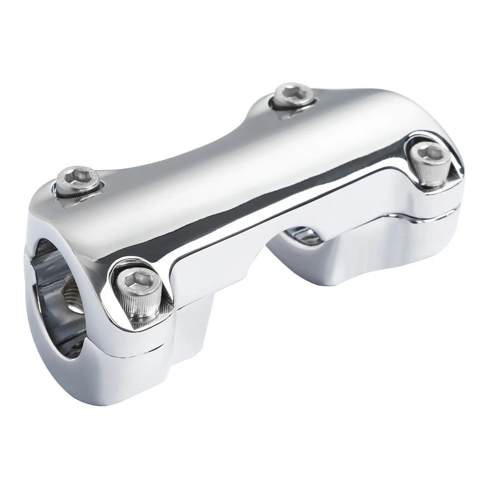 Moto Lenkerklemmung Riser Für Road Für Glide Für FLTRX 2015–2020 2019 Motorrad 1,25 Zoll Lenker-Riser-Klemme Motorrad Lenkererhöhung