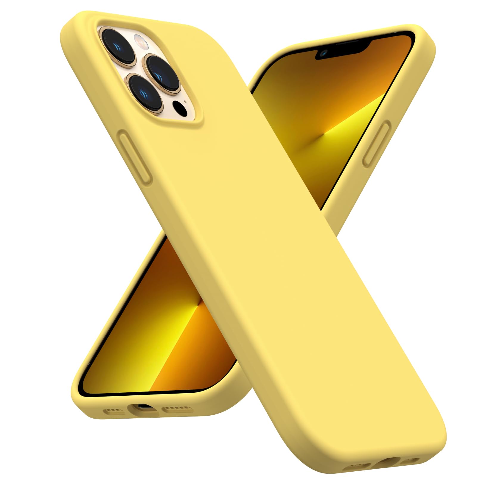 Amazon.com: ORNARTO Shockproof Liquid Silicone Designed for iPhone