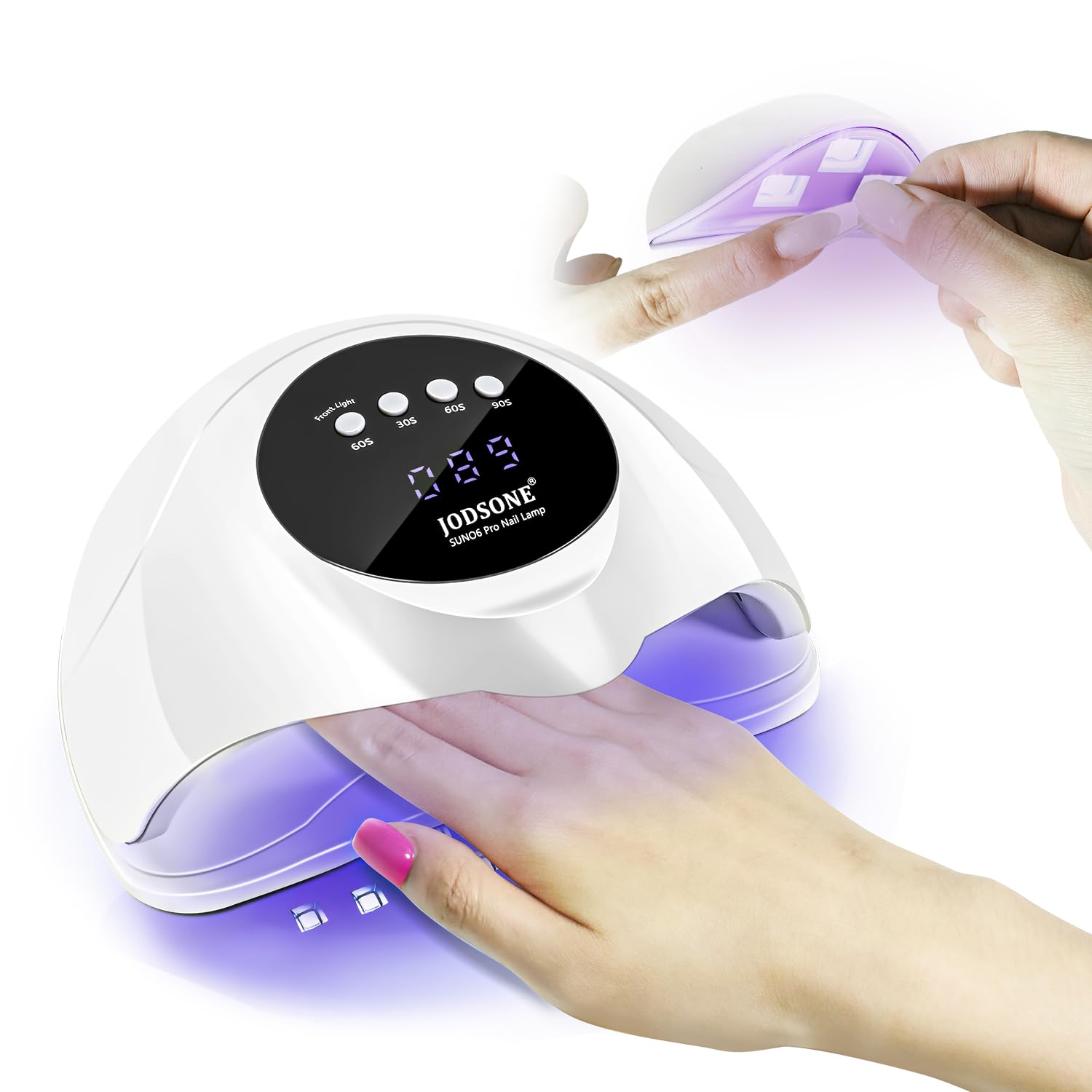 Amazon.com: JODSONE U V LED Nail Lamp,2-in-1 Design for Nail Tip