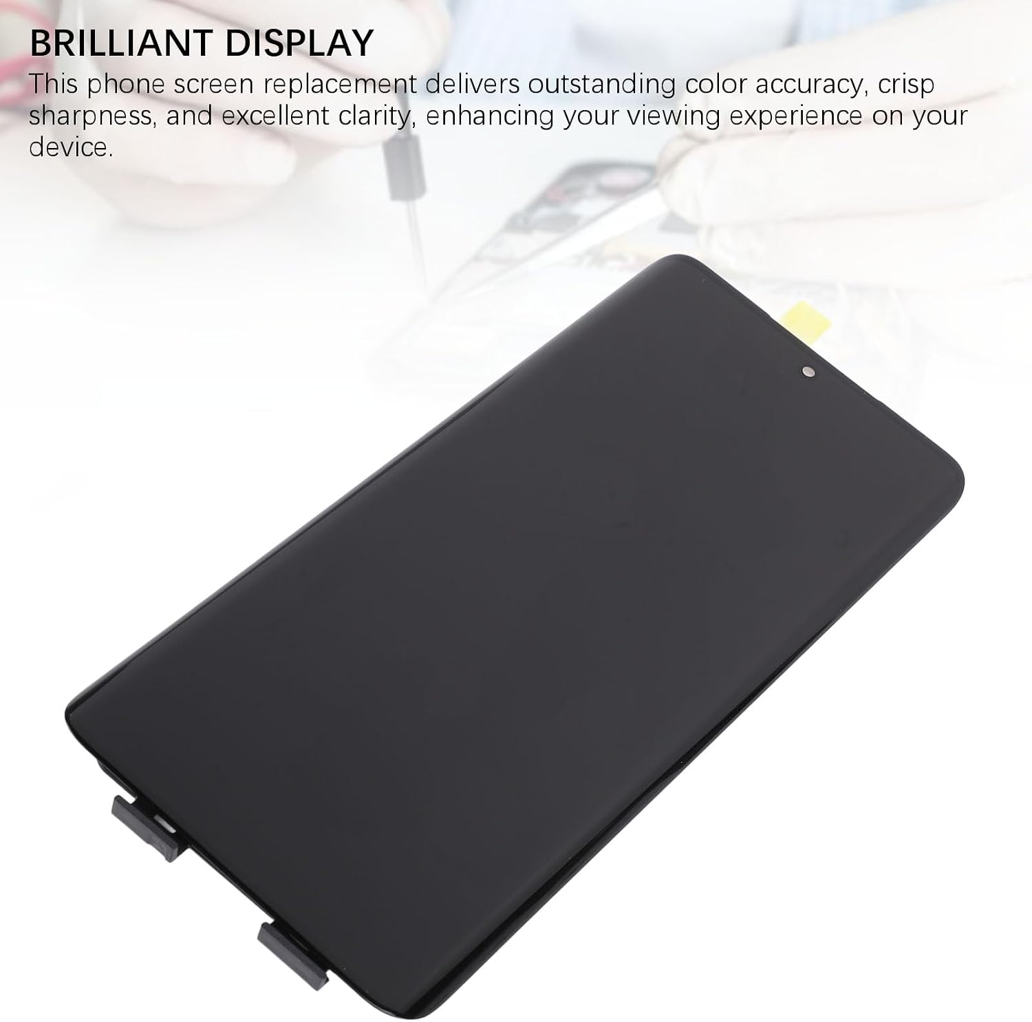 Phone Screen for Edge 50 Ultra, Touch Screen Digitizer Assembly with Complete Repair Tool Set, Phone Display Touch Screen Repair Kit, Smartphone Screen Replacement