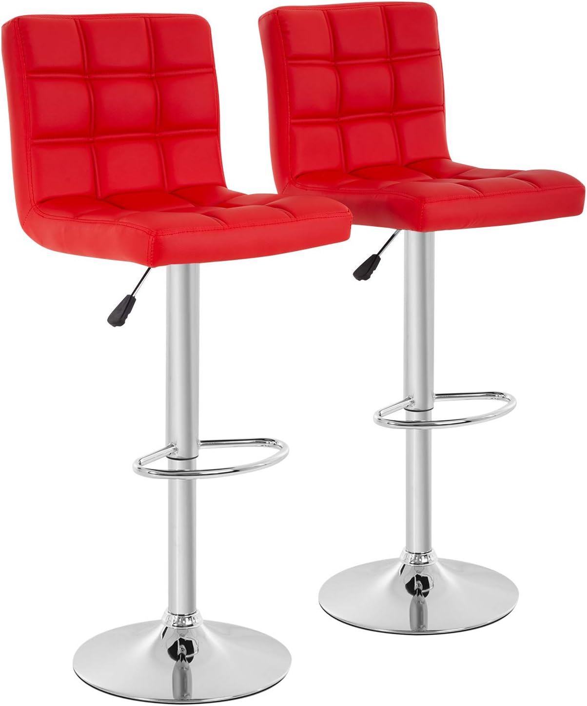 BestOffice Modern Bar Stool Set of 2 Barstools Height