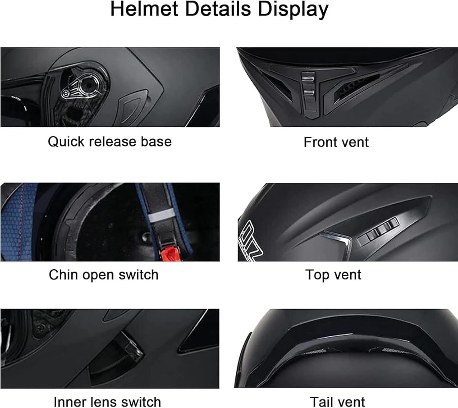 Casco Moto Integrale Casco Aperto Retrò Casco Bici Da Strada Omologato DOT/ECE Con Doppia Visiera For Uomini E Donne Adulti