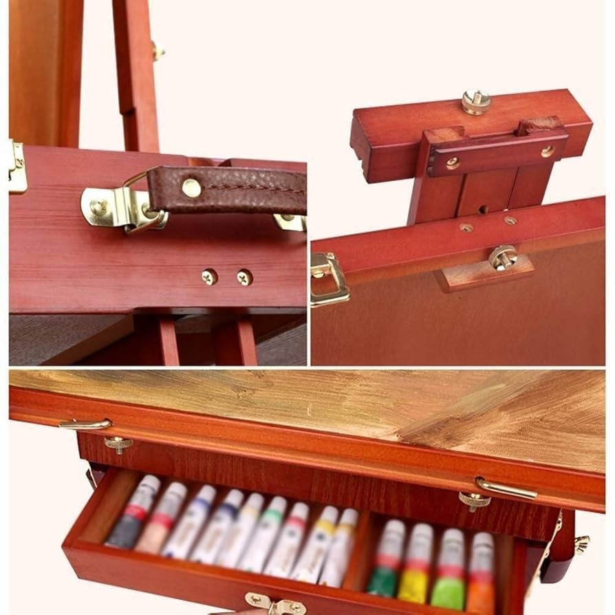 油絵画材セット 木製ケース付き 油絵画材セット 木製ケース付き Yahoo!オークション - 油絵画材